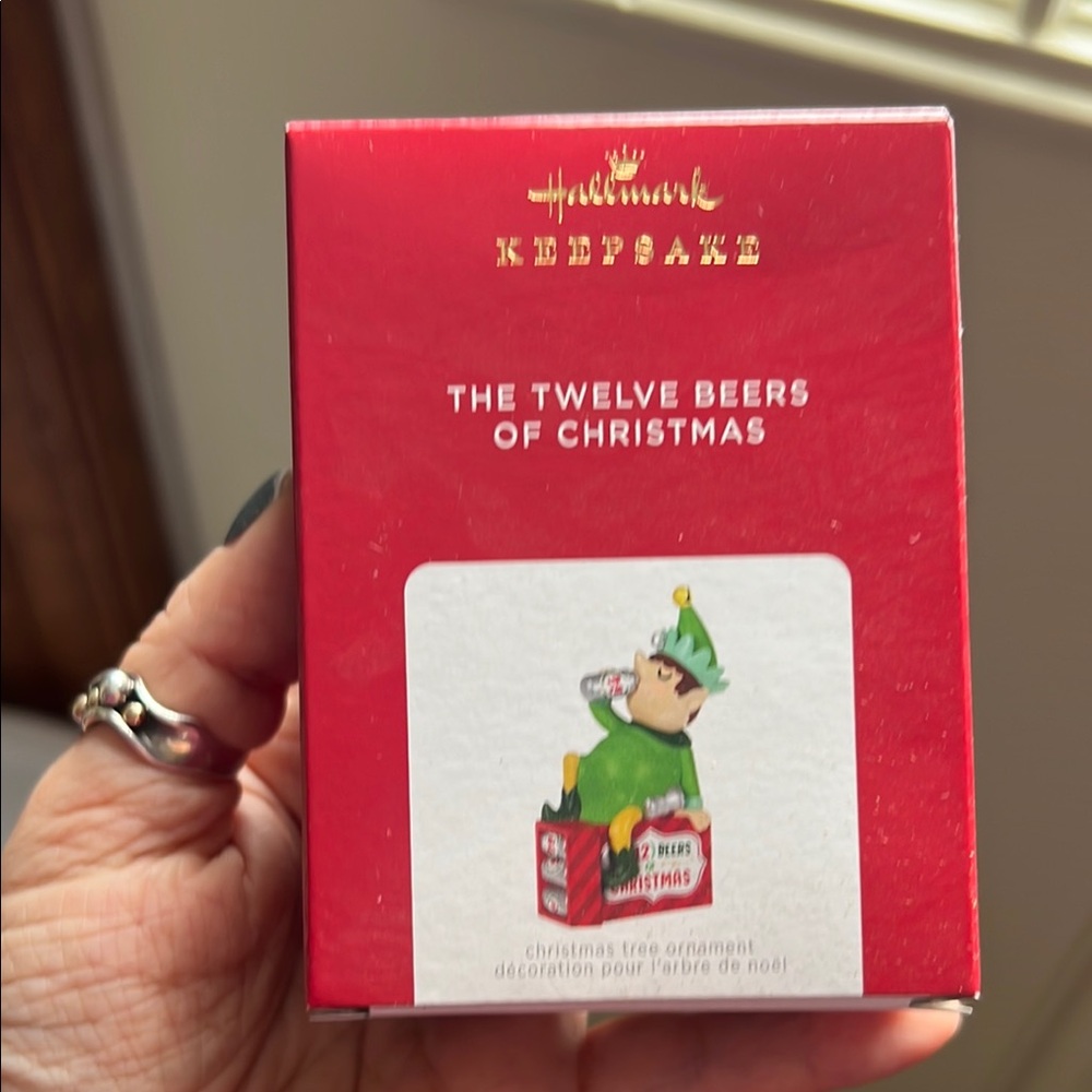 Hallmark Keepsake Twelve Beers of Christmas Ornament